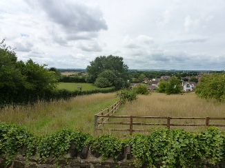 View from Maulden Churchyard. 