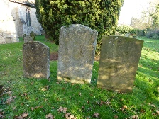 Dimmock gravestones in Wootton.