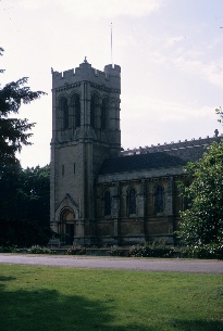 Woburn Parish Church in 1969.