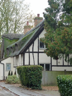 Tudor style house in Barton le Clay.